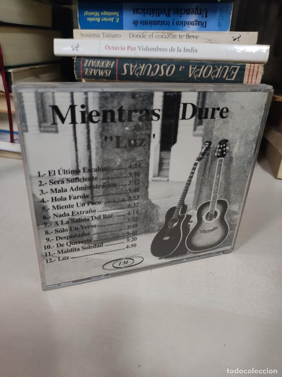 CDs de m&uacute;sica: MIENTRAS DURE LUZ CD - Foto 2