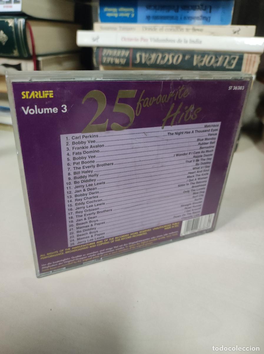 CDs de m&uacute;sica: 25 FAVOURITE HITS VOLUME 3 - Foto 2