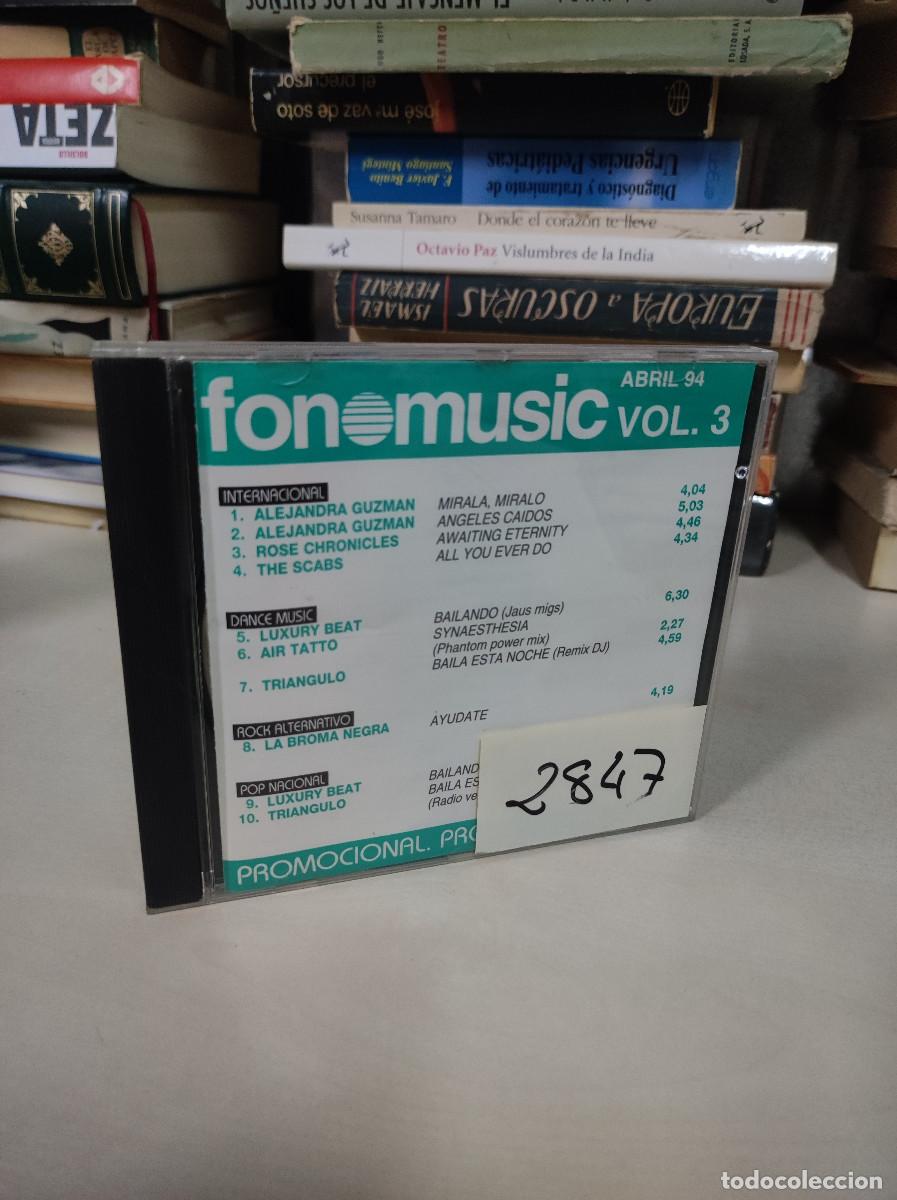 CDs de m&uacute;sica: Fonomusic Vol. 3 Abril 94 - Foto 1