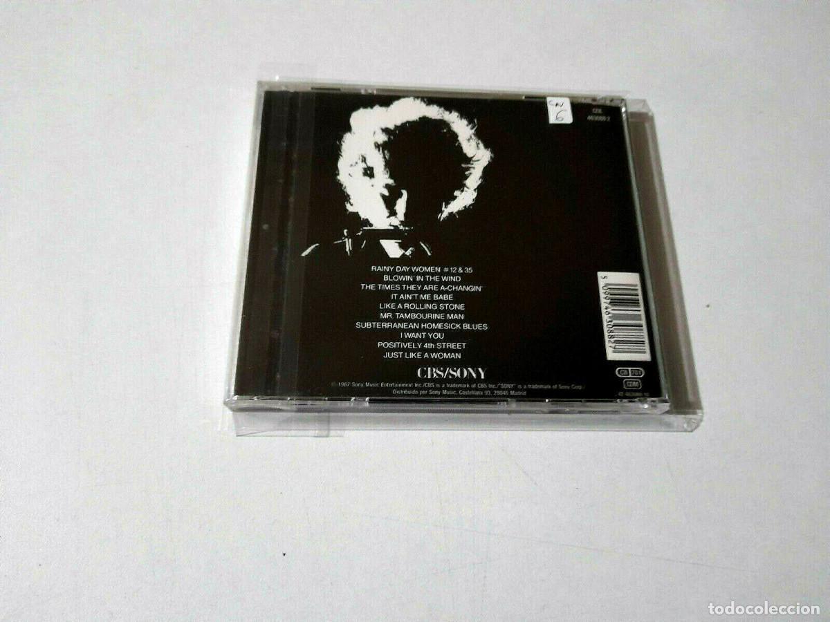CDs de m&uacute;sica: BOB DYLAN &rdquo;GREATEST HITS&rdquo; CD 10 TRACKS COMO NUEVO - Foto 2