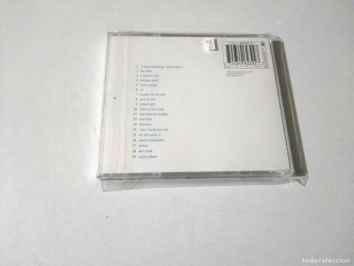 CDs de m&uacute;sica: DURAN DURAN &rdquo;GREATEST&rdquo; CD 19 TRACKS - Foto 2