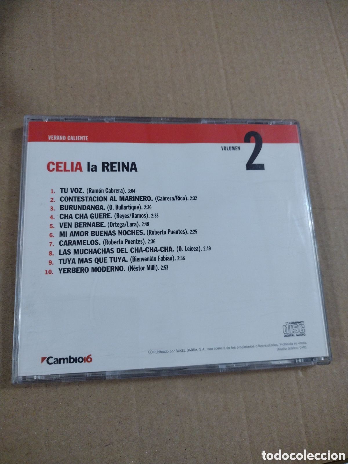 CDs de m&uacute;sica: CELIA. LA REINA. Verano caliente. CD - Foto 2
