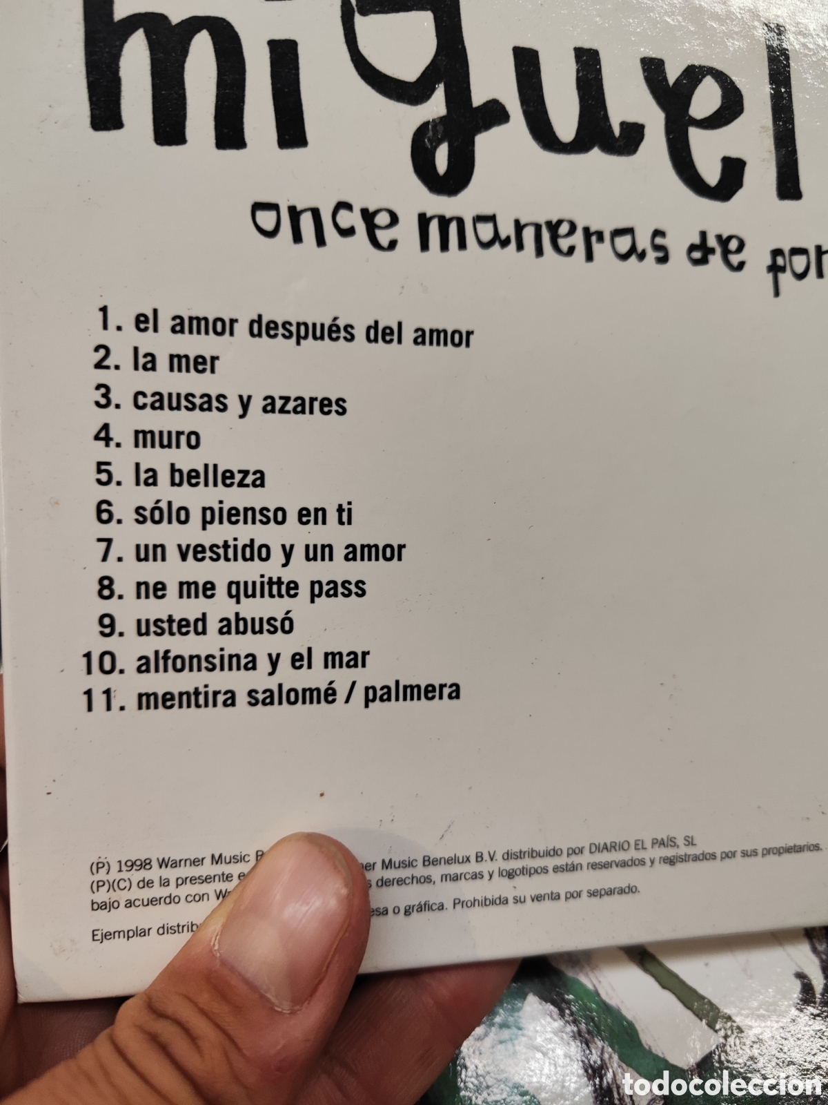 CDs de m&uacute;sica: 2 libros 1 CD Miguel Bos&eacute; - Foto 2