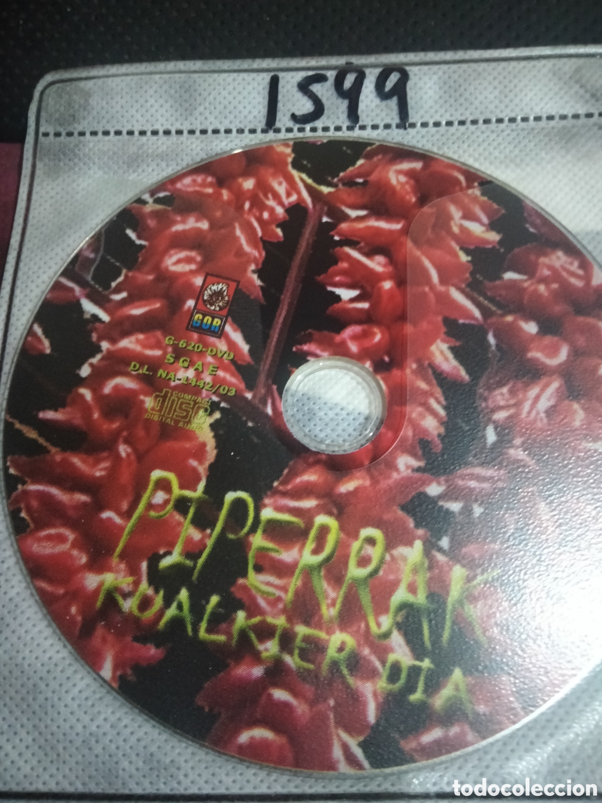 CDs de m&uacute;sica: Cd piperrak -1599 (disco solo) - Foto 1