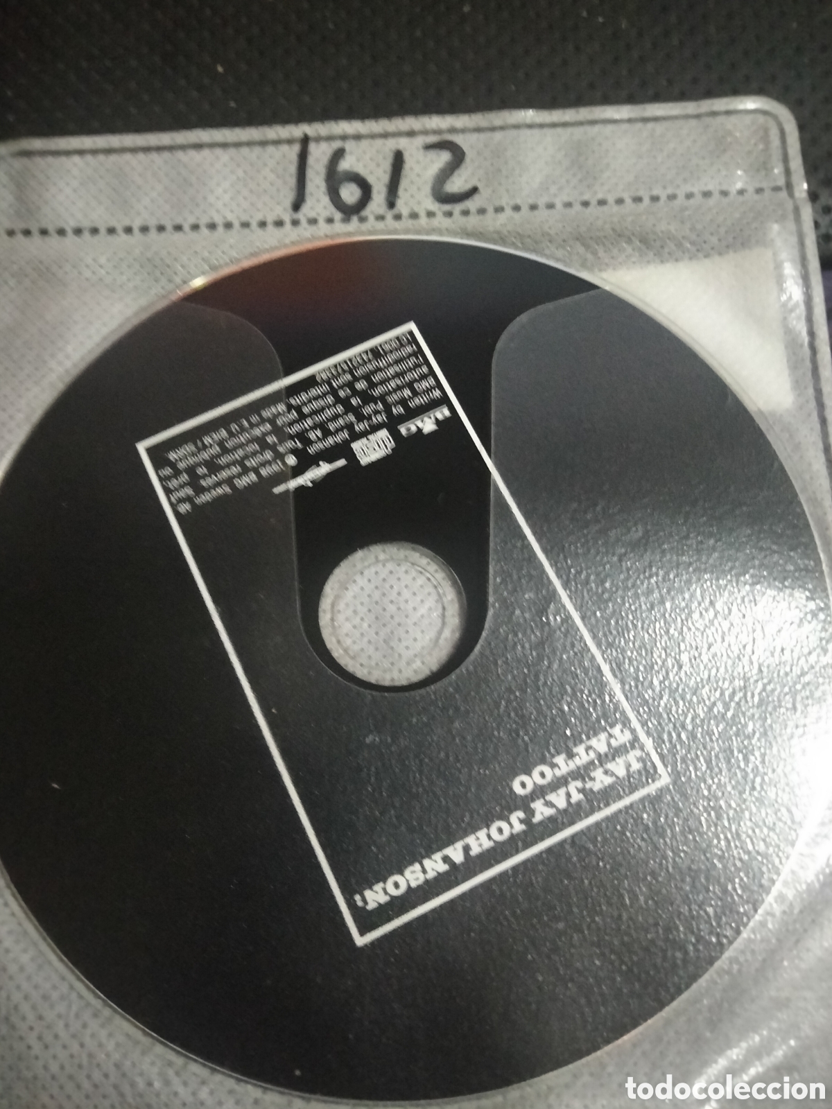 CDs de m&uacute;sica: Cd jay jay Johansson tattoo -1612 (disco solo)