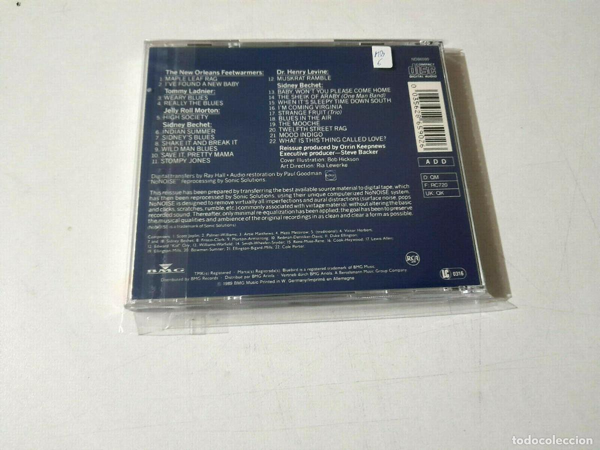 CDs de m&uacute;sica: SIDNEY BECHET &rdquo;THE LEGENDARY SIDNEY BECHET&rdquo; CD 22 TRACKS - Foto 2