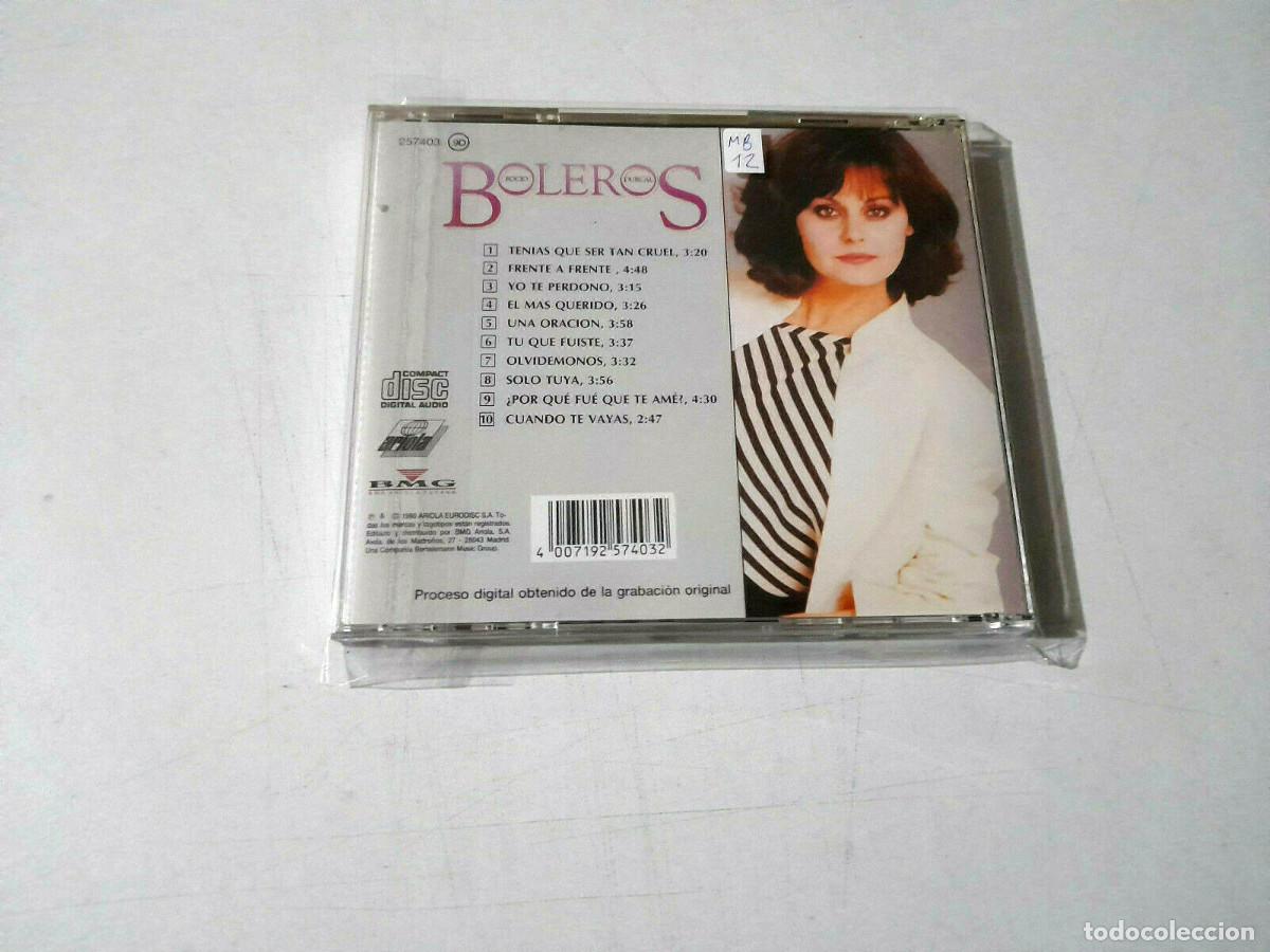 CDs de m&uacute;sica: ROCIO DURCAL &rdquo;BOLEROS&rdquo; CD 10 TRACKS - Foto 2