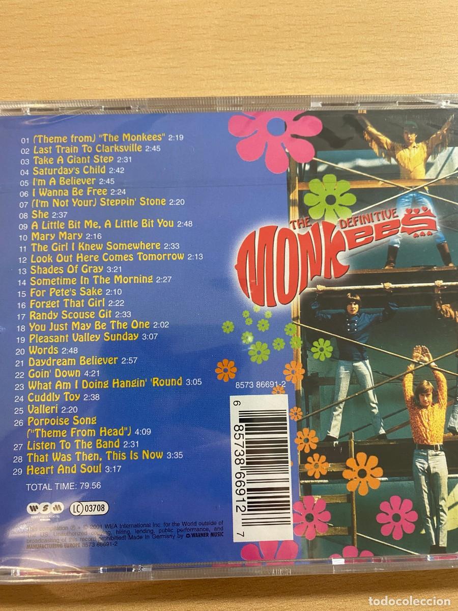 CDs de m&uacute;sica: THE MONKEES DEFINITIVE 29 HITS - Foto 2