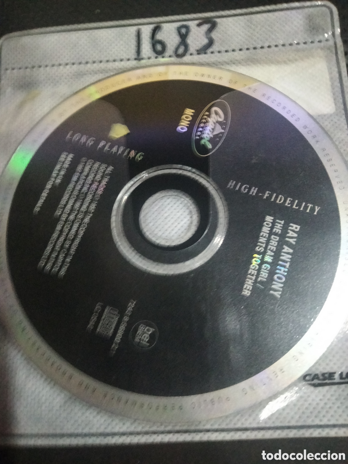 CDs de m&uacute;sica: Cd Ray Anthony -1683 (disco solo) - Foto 1