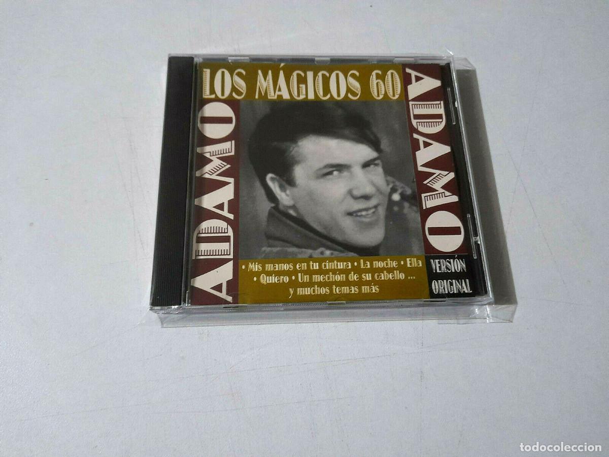 CDs de m&uacute;sica: ADAMO &rdquo;LOS MAGICOS 60&rdquo; CD 10 TRACKS COMO NUEVO - Foto 1