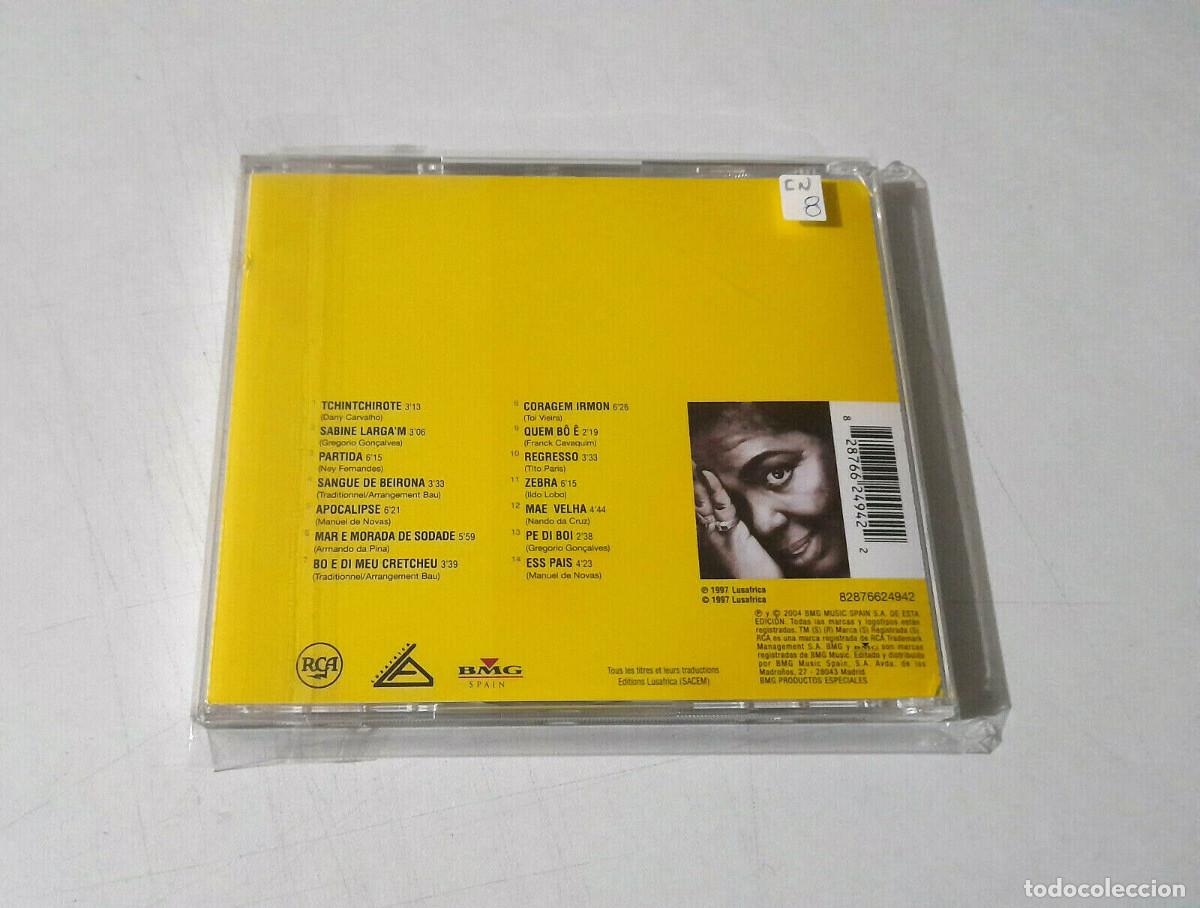 CDs de m&uacute;sica: CESARIA EVORA &rdquo;CABO VERDE&rdquo; CD 14 TRACKS COMO NUEVO - Foto 2