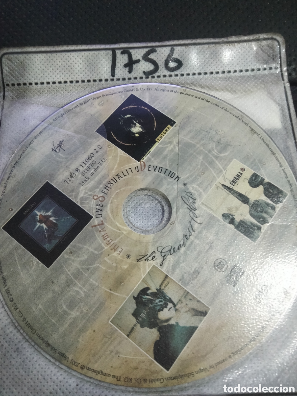 CDs de m&uacute;sica: Cd enigma lsd love -1756 (disco solo) - Foto 1