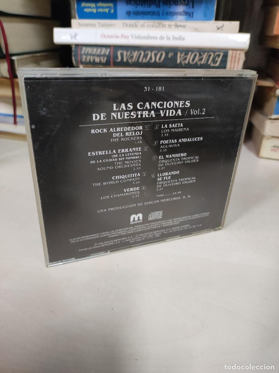 CDs de m&uacute;sica: LAS CANCIONES DE NUESTRA VIDA VOL 2 - Foto 2