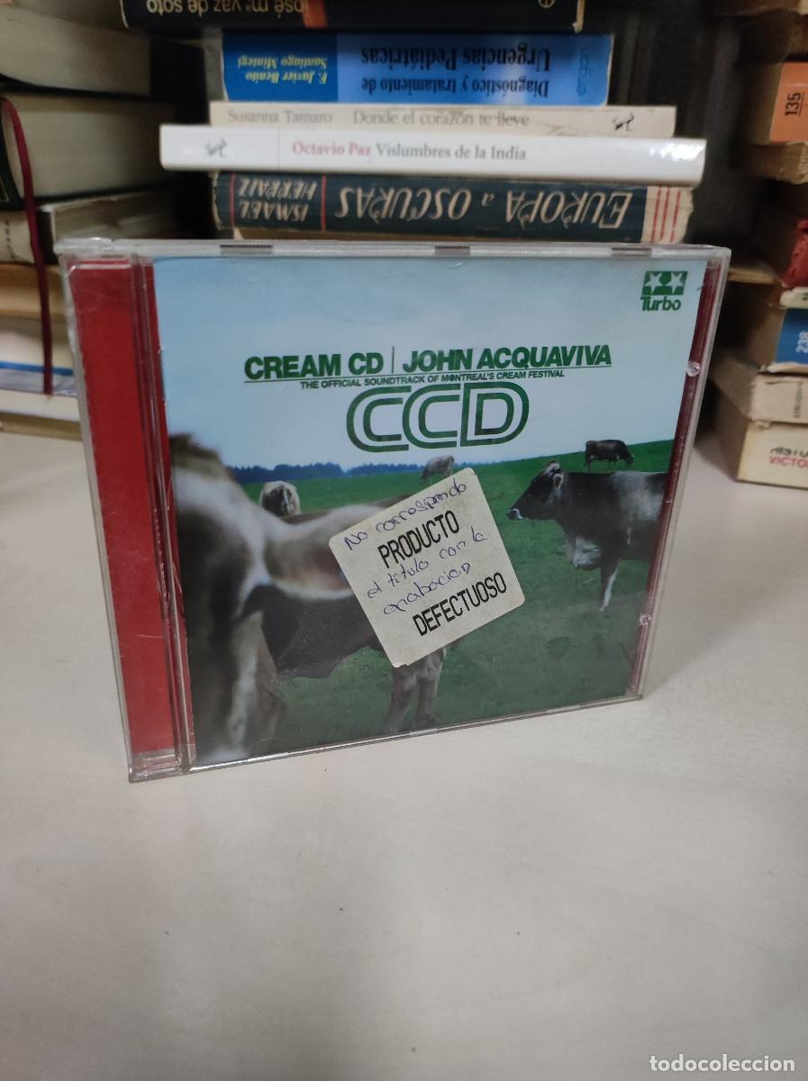 CDs de m&uacute;sica: John Acquaviva &ndash; Cream CD - CCD - Foto 1