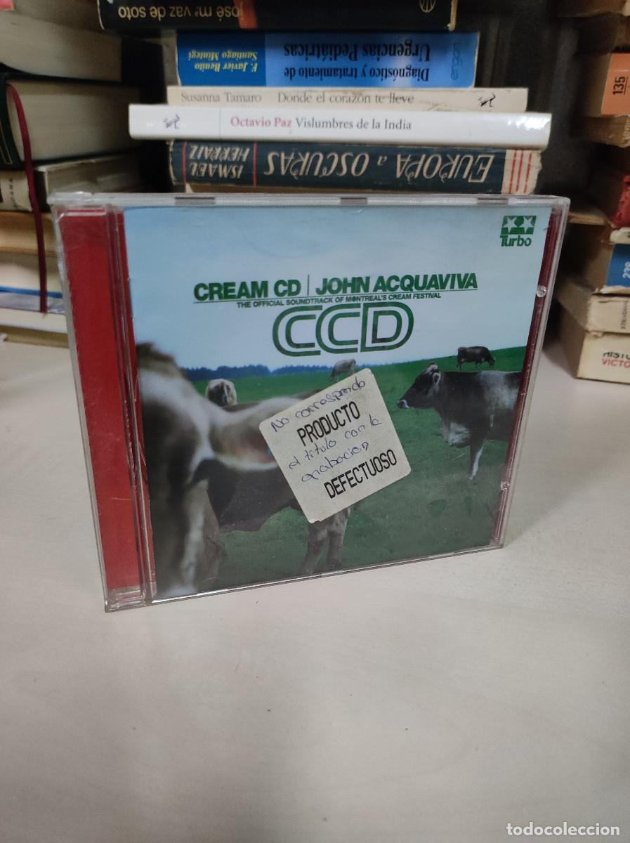 CDs de m&uacute;sica: John Acquaviva &ndash; Cream CD - CCD - Foto 3