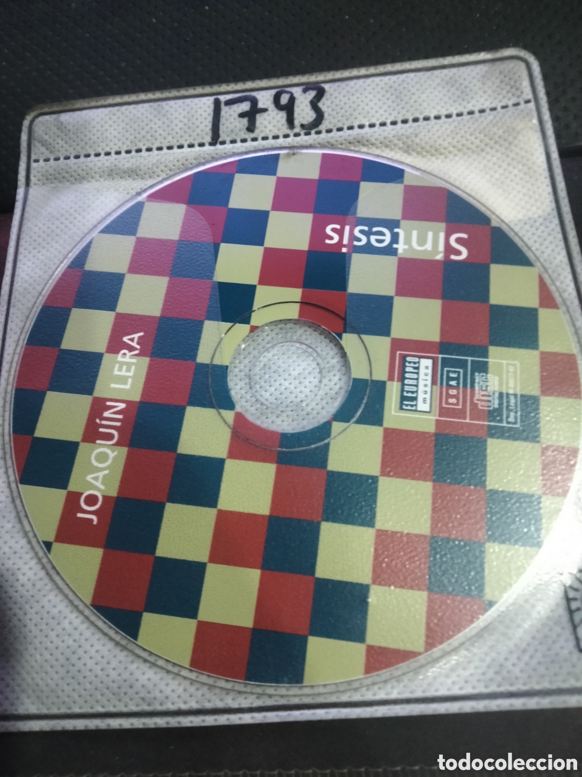 CDs de m&uacute;sica: Cd Joaqu&iacute;n lera -1793 (disco solo) - Foto 1