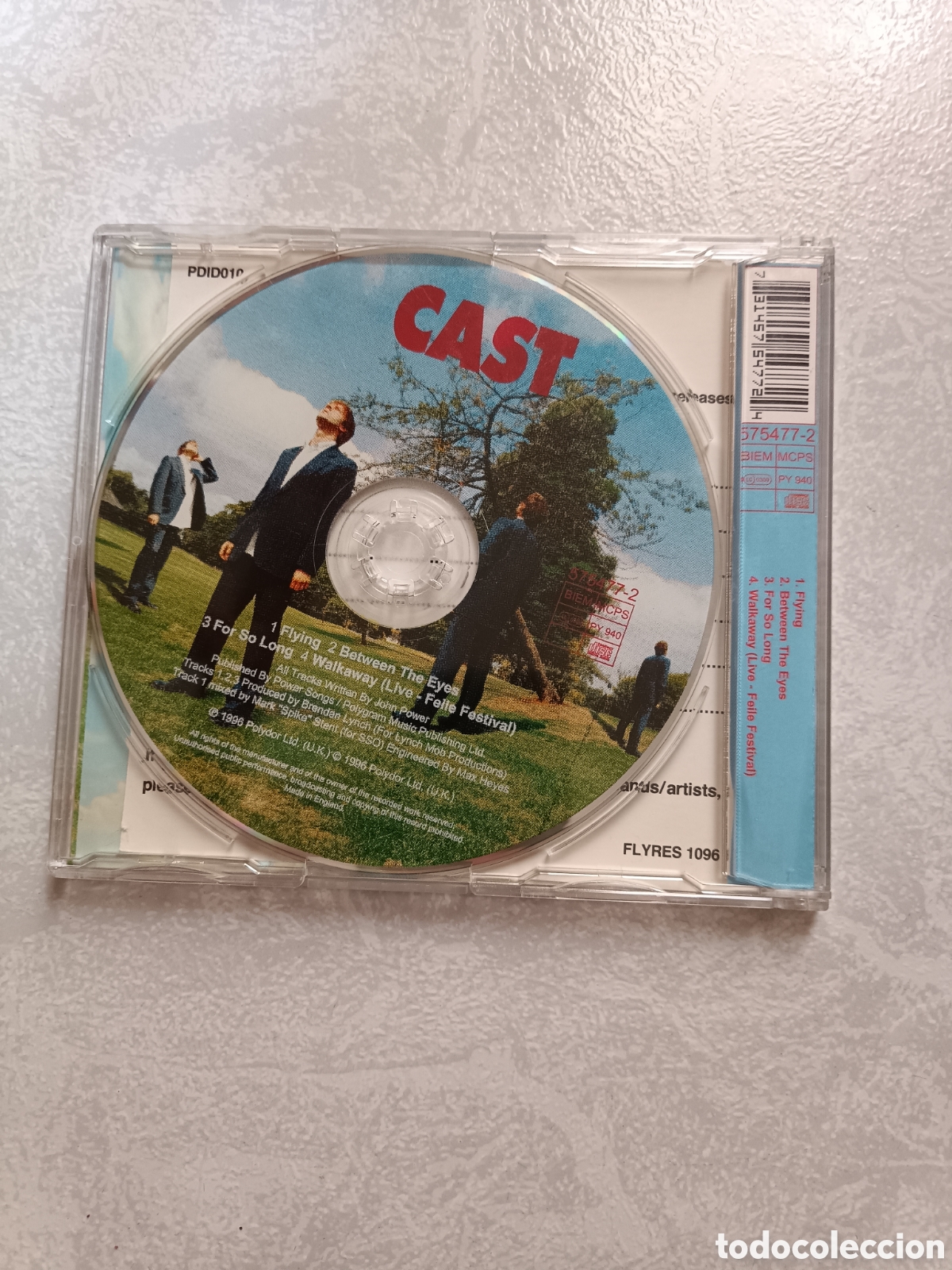 CDs de m&uacute;sica: CD SINGLE CAST - FLYING (4 CANCIONES) - Foto 2
