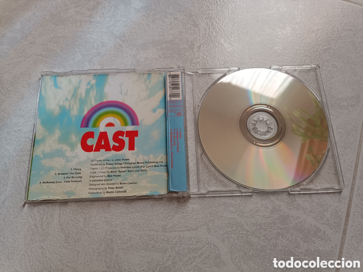 CDs de m&uacute;sica: CD SINGLE CAST - FLYING (4 CANCIONES) - Foto 3