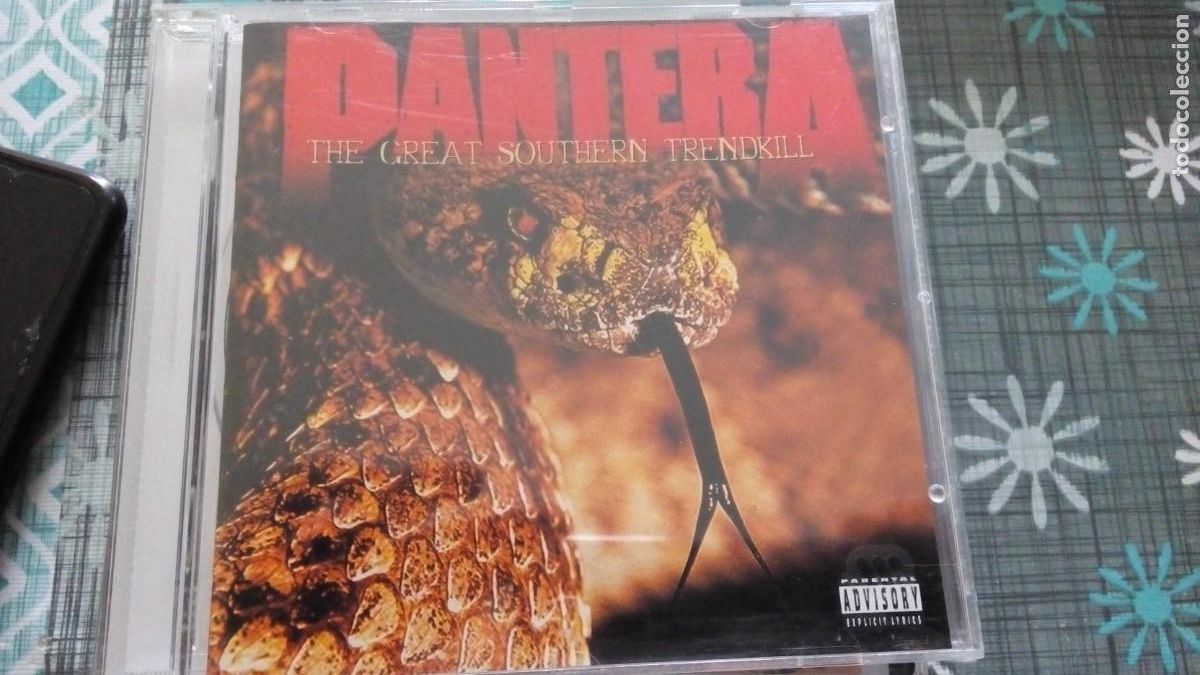 CDs de m&uacute;sica: PANTERA THE GREAT SOUTHERN TRENDKILL CD - Foto 1