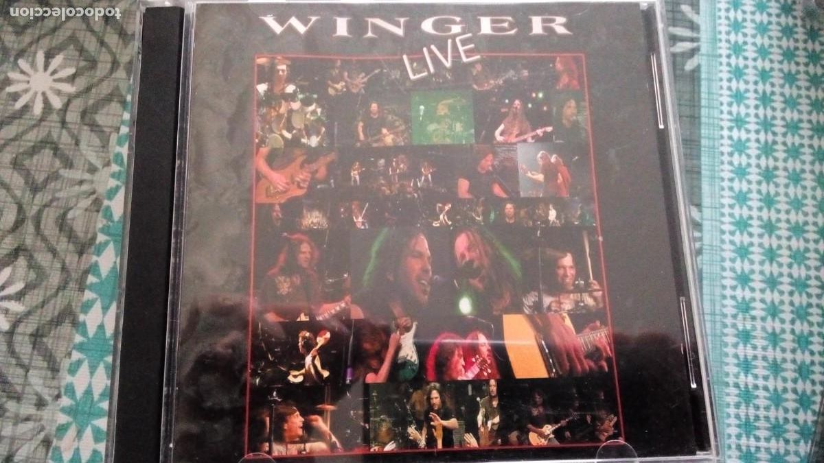 CDs de m&uacute;sica: Winger &lrm;&ndash; Live 2XCDS - Foto 1