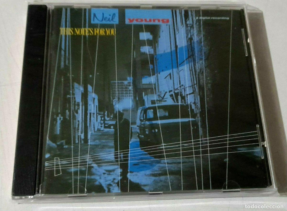 CDs de m&uacute;sica: NEIL YOUNG &rdquo;THIS NOTES FOR YOU&rdquo; CD 10 TRACKS COMO NUEVO - Foto 1