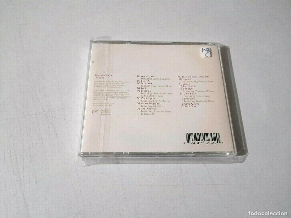CDs de m&uacute;sica: BRAN VAN 3000 &rdquo;DISCOSIS&rdquo; CD 17 TRACKS - Foto 2