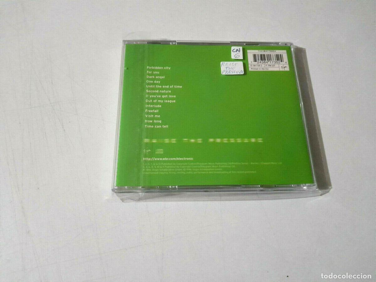 CDs de m&uacute;sica: ELECTRONIC &rdquo;RAISE THE PRESSURE&rdquo; CD 13 TRACKS COMO NUEVO - Foto 2