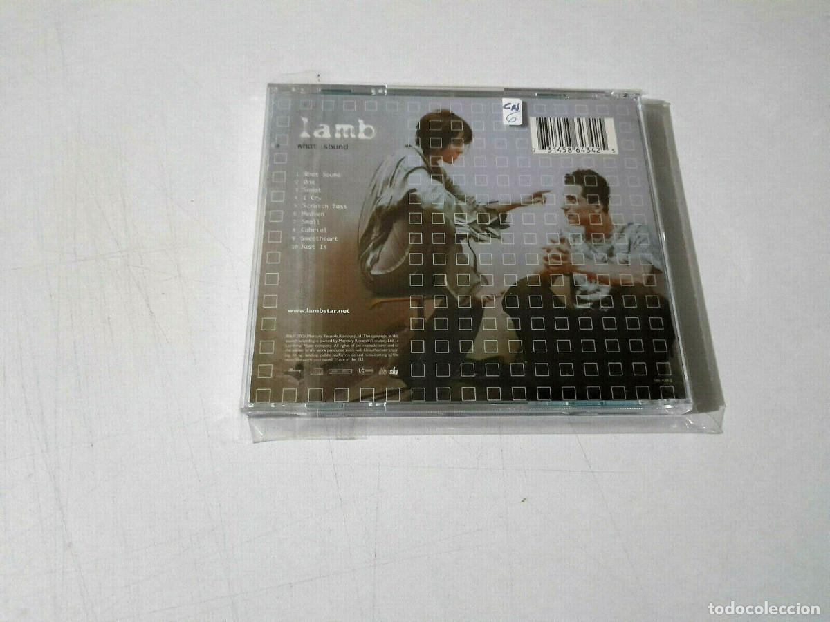 CDs de m&uacute;sica: LAMB &rdquo;WHAT SOUND&rdquo; CD 10 TRACKS COMO NUEVO - Foto 2