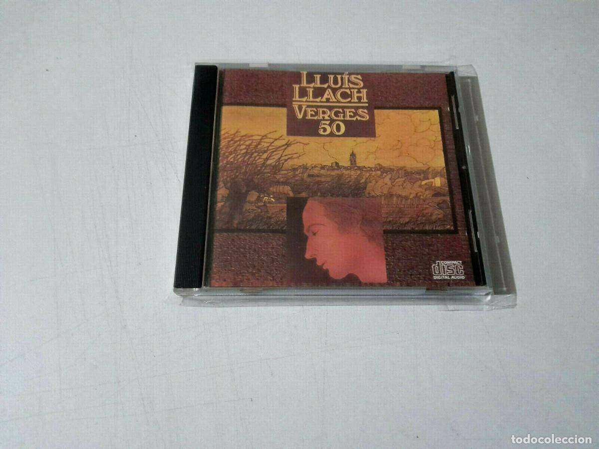 CDs de m&uacute;sica: LLUIS LLACH &rdquo;VERGES 50&rdquo; CD 8 TRACKS - Foto 1