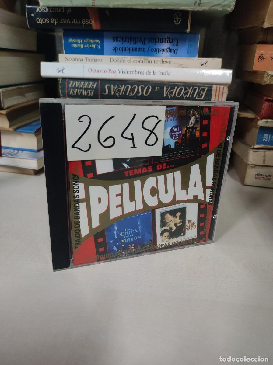 CDs de m&uacute;sica: TEMAS DE... PELICULA EXITOS HOLLYWOOD - Foto 1