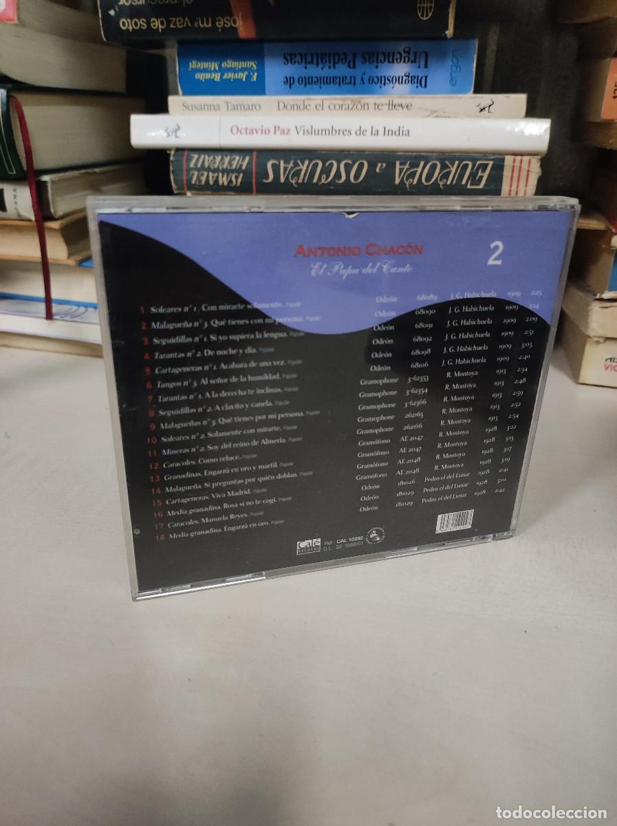 CDs de m&uacute;sica: ANTONIO CHACON EL PAPA DEL CANTE - Foto 2