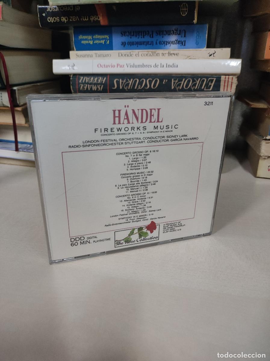 CDs de m&uacute;sica: HANDEL FIREWORKS MUSIC - Foto 2