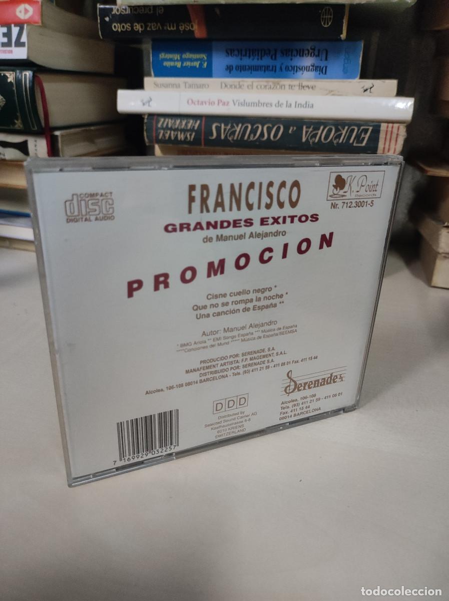 CDs de m&uacute;sica: Francisco &ndash; Grandes Exitos (De Manuel Alejandro) - Foto 2