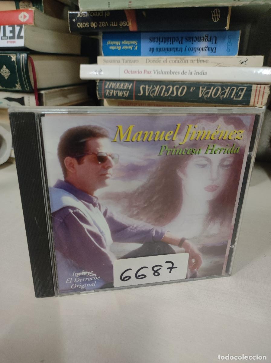 CDs de m&uacute;sica: Manuel Jim&eacute;nez &ndash; Princesa Herida - Foto 1
