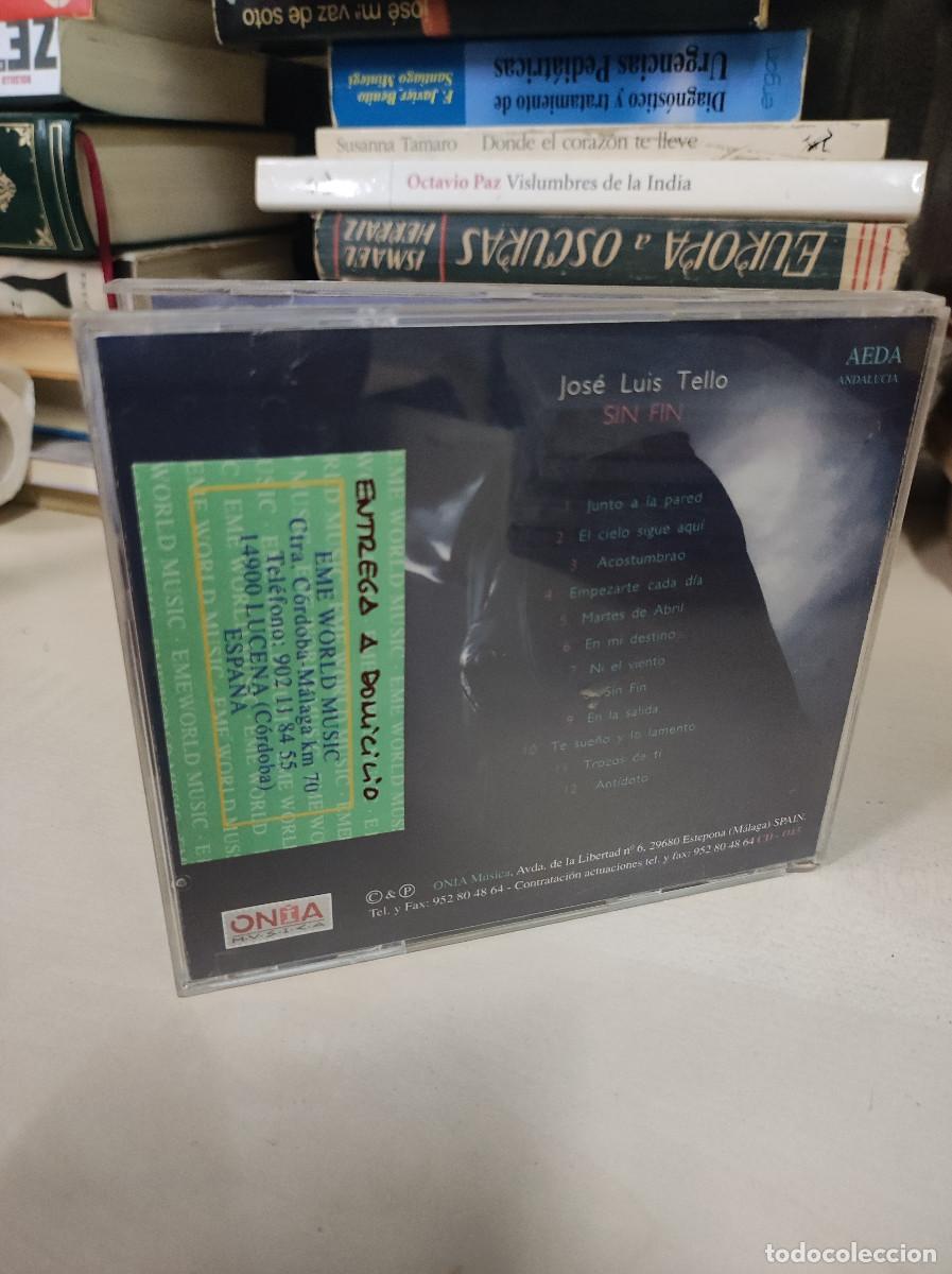 CDs de m&uacute;sica: JOSE LUIS TELLO SIN FIN - Foto 2