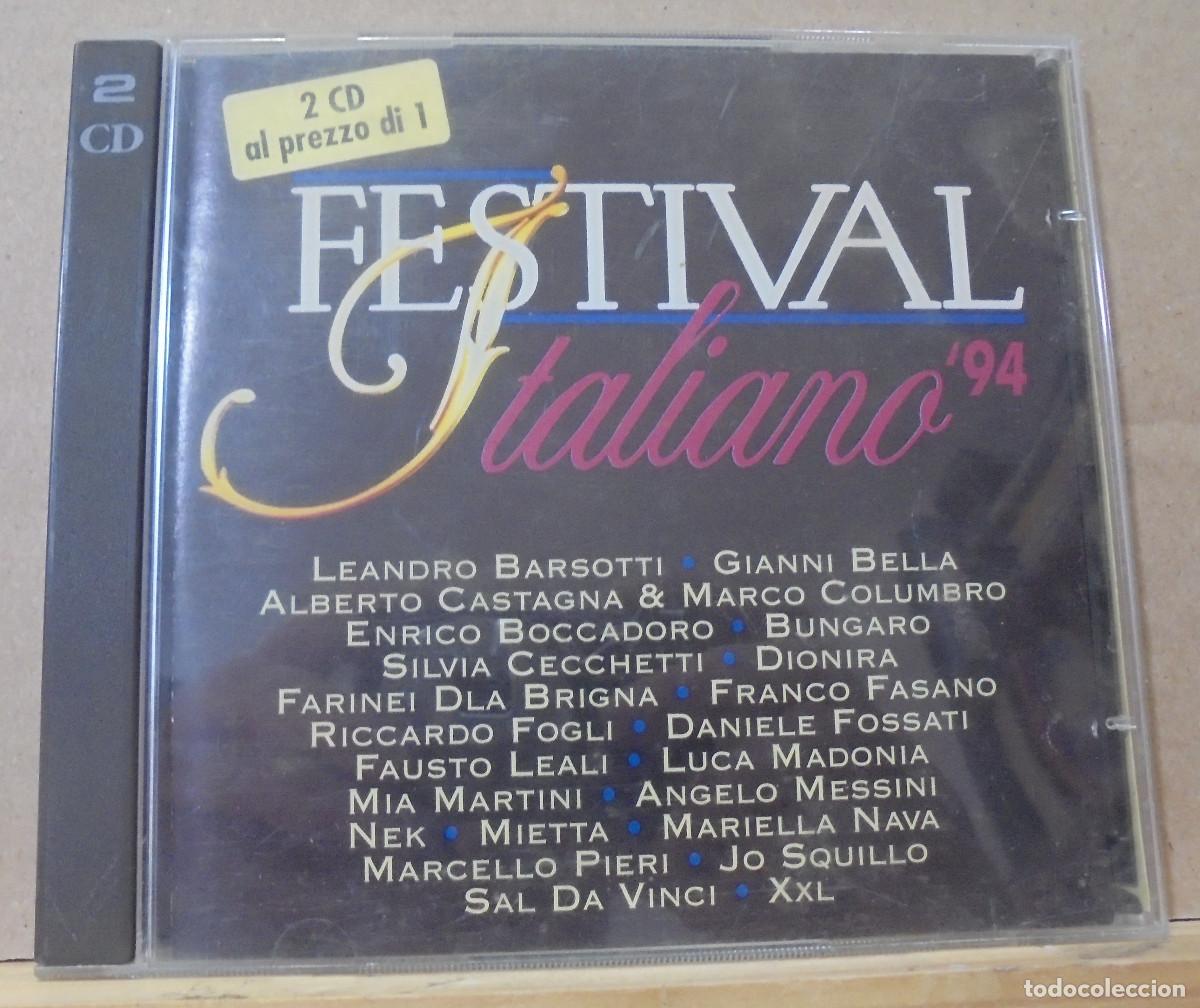CDs de m&uacute;sica: Festival italiano -- 2 CD s - Foto 1