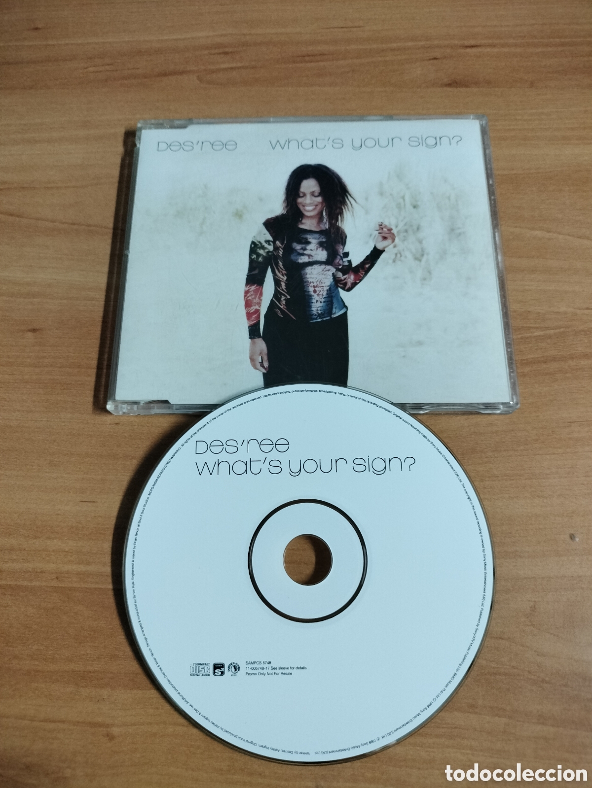 CDs de m&uacute;sica: CD single Desree - Whats your sign ? - Foto 1
