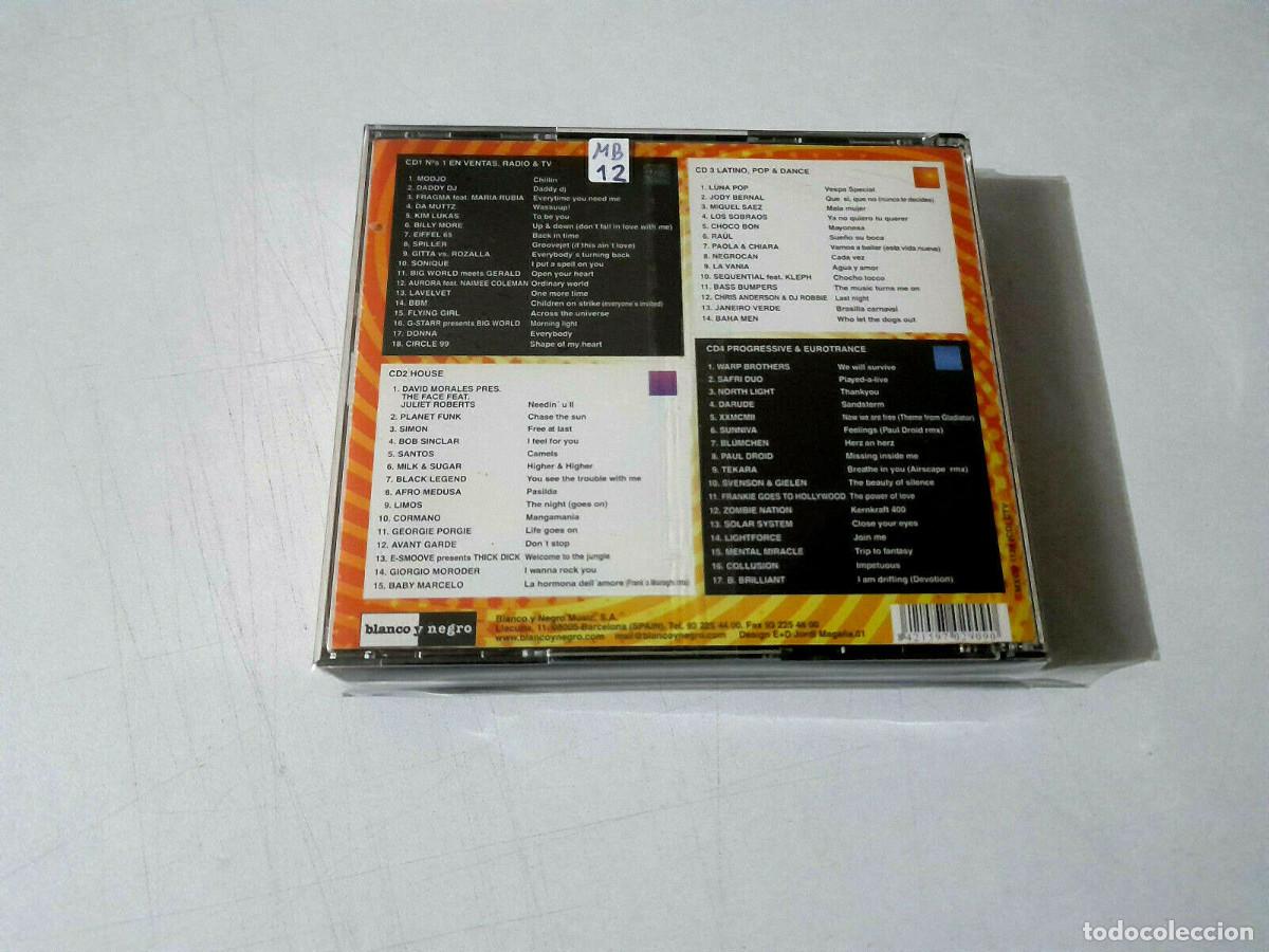 CDs de m&uacute;sica: CD &rdquo;AHORA 01&rdquo; 4CD 64 TRACKS DANCE - Foto 2
