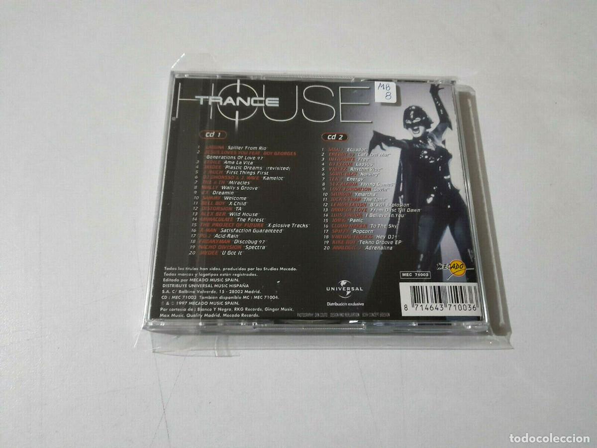 CDs de m&uacute;sica: CD &rdquo;TRANCE HOUSE&rdquo; 2CD 40 TRACKS - Foto 2