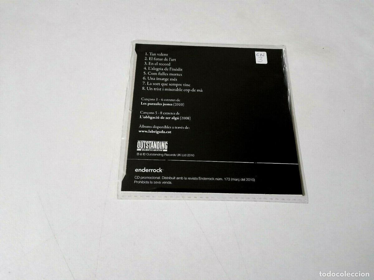 CDs de m&uacute;sica: LA BRIGADA &rdquo;LA BRIGADA&rdquo; CD 8 TRACKS COMO NUEVO CARDBOARD - Foto 2