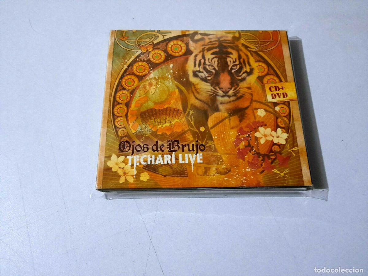 CDs de m&uacute;sica: OJOS DE BRUJO &rdquo;TECHARI LIVE&rdquo; CD +DVD 16 TRACKS DIGIPACK - Foto 1