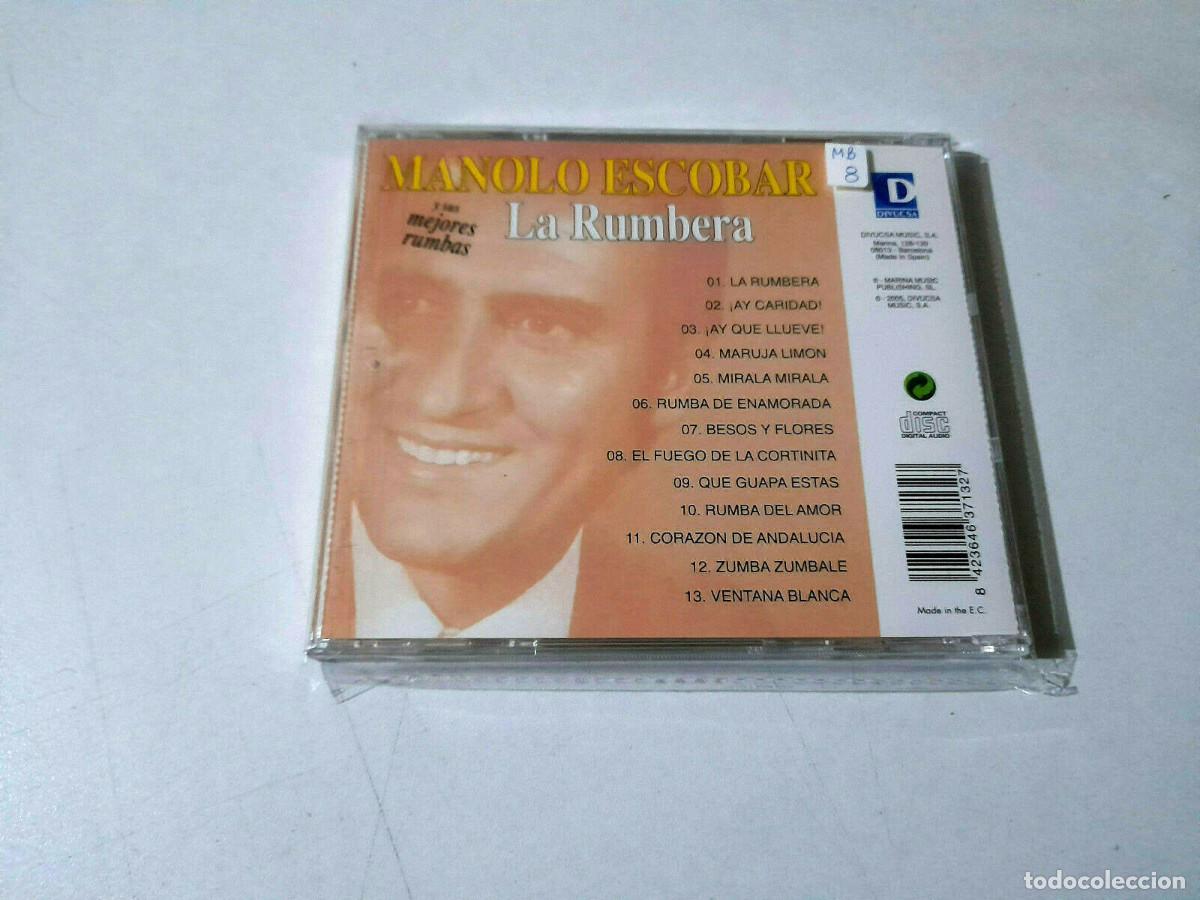 CDs de m&uacute;sica: MANOLO ESCOBAR &rdquo;LA RUMBERA&rdquo; CD 13 TRACKS - Foto 2
