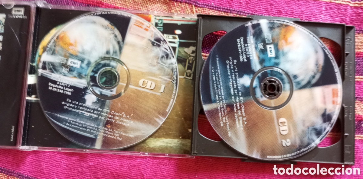 CDs de m&uacute;sica: H&eacute;roes del silencio parasiempre doble cd - Foto 3
