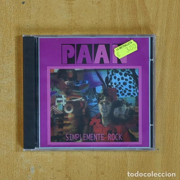 CDs de m&uacute;sica: PAAN - SIMPLEMENTE ROCK - CD - Foto 1