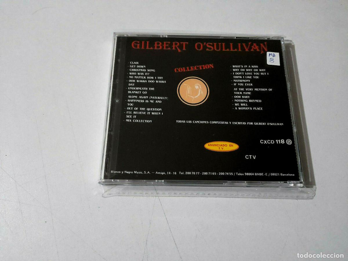 CDs de m&uacute;sica: GILBERT OSULLIVAN &rdquo;COLLECTION&rdquo; CD - Foto 2