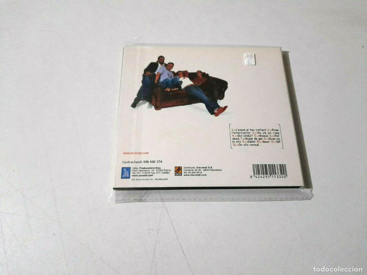 CDs de m&uacute;sica: MUNLOGS &rdquo;LLUM&rdquo; CD 12 TRACKS DIGIPACK - Foto 2