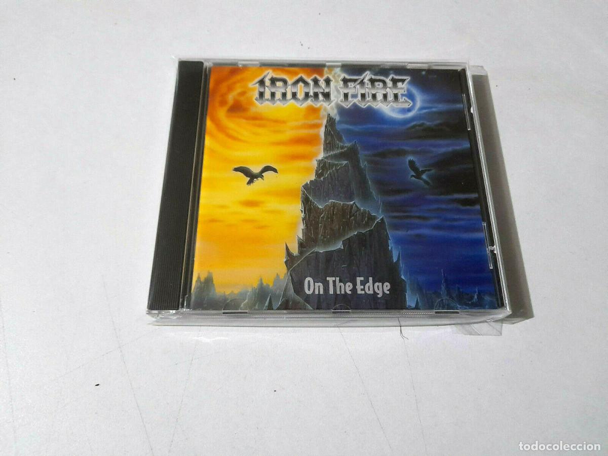 CDs de m&uacute;sica: IRON FIRE &rdquo;ON THE EDGE&rdquo; CD 12 TRACKS - Foto 1