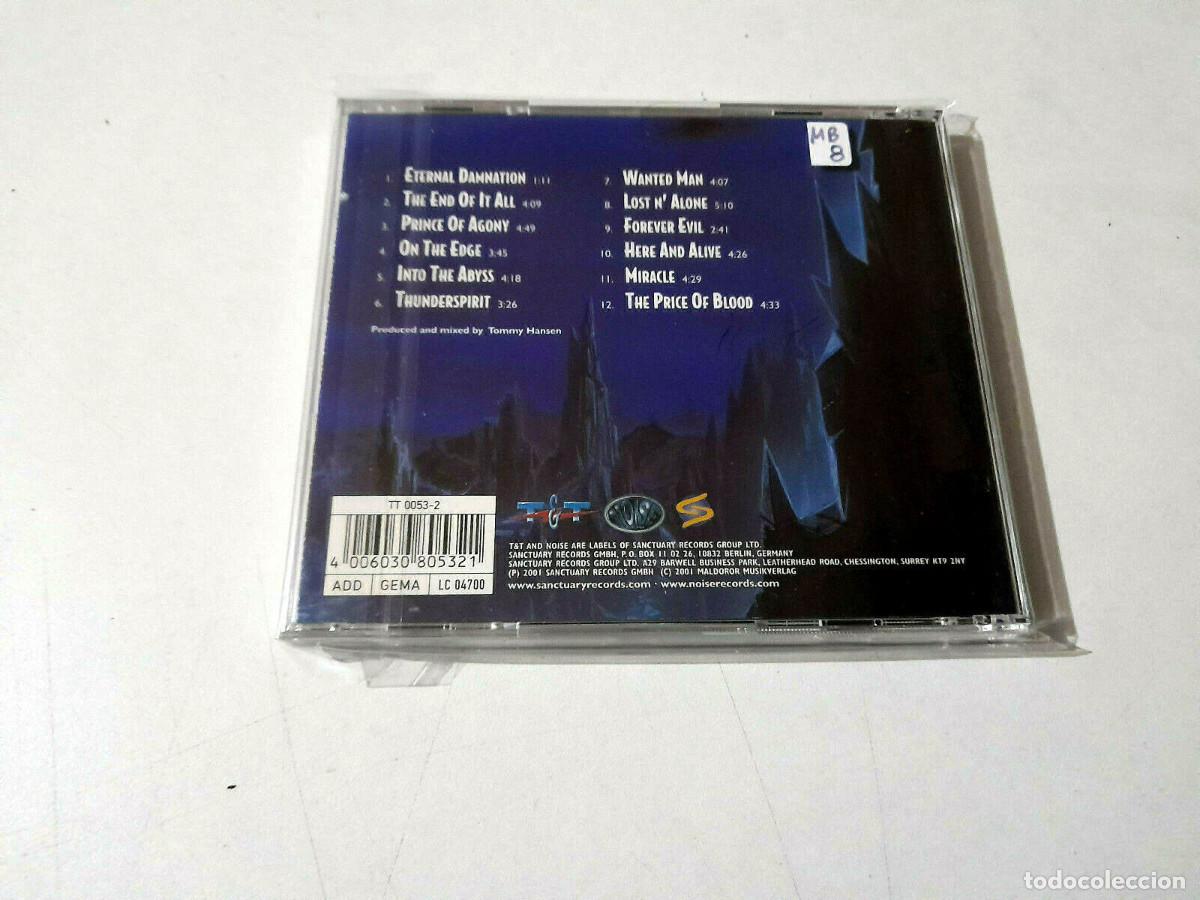 CDs de m&uacute;sica: IRON FIRE &rdquo;ON THE EDGE&rdquo; CD 12 TRACKS - Foto 2