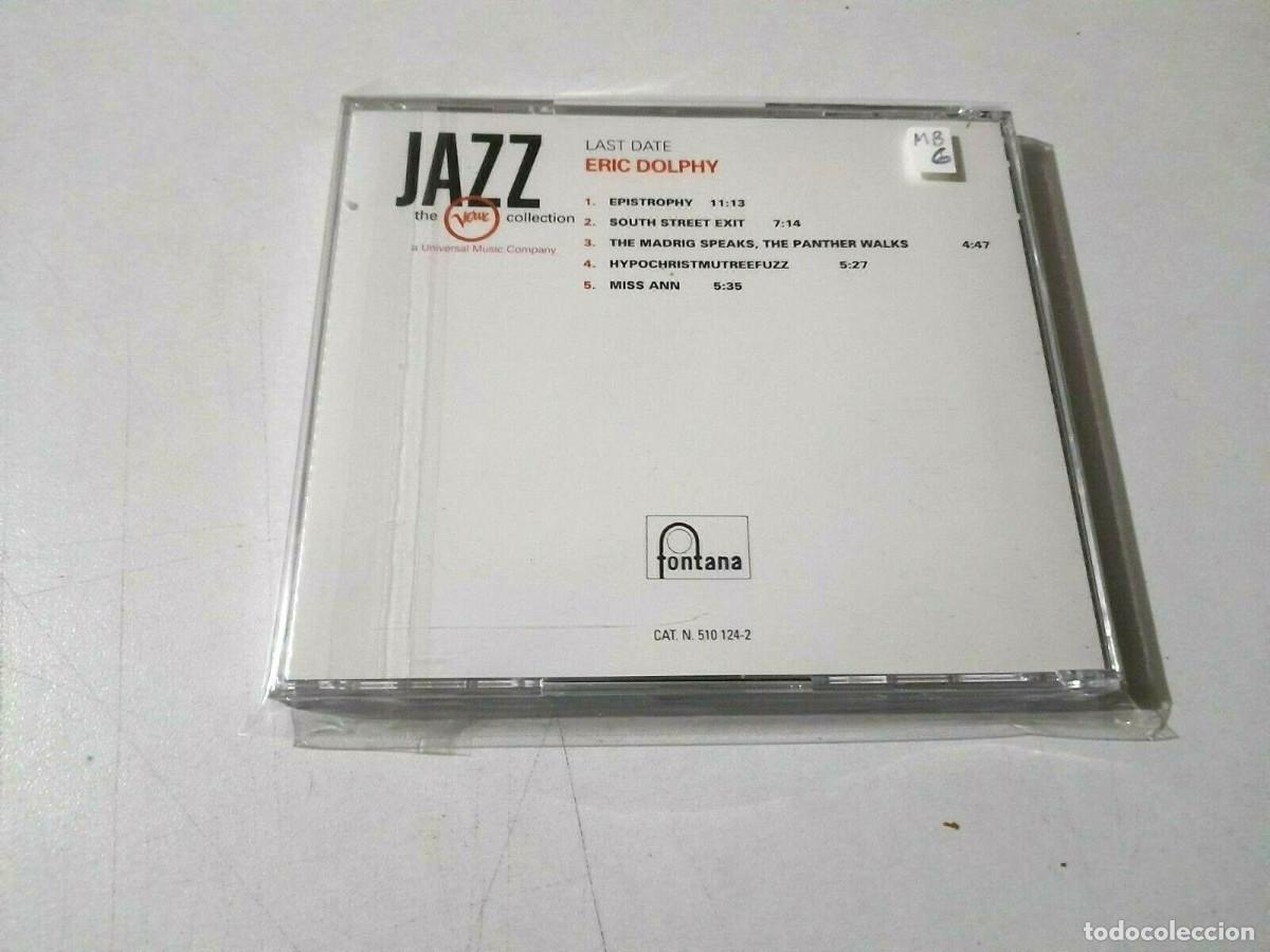 CDs de m&uacute;sica: ERIC DOLPHY &rdquo;LAST DATE&rdquo; CD 5 TRACKS - Foto 2