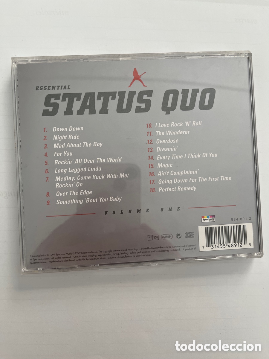 CDs de m&uacute;sica: Status Quo. The Essential - Volume One. CD - Foto 2